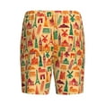 thumbnail image 2 of Lsque Travel And Tourism Mens Sleep Pajama Shorts,Short Pajama Pants, Cotton Ultra-Soft Knit-X-Large, 2 of 9