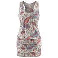 thumbnail image 5 of LASCANA Women's Paisley Tank Dress Ruching, 5 of 5