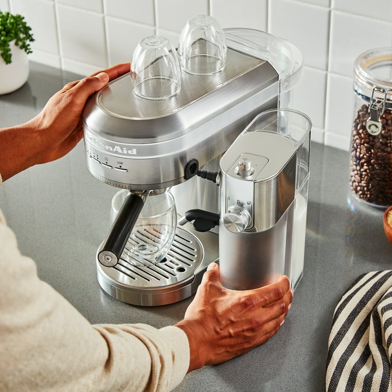KES6404DG by KitchenAid - Semi-Automatic Espresso Machine and Automatic Milk  Frother Attachment