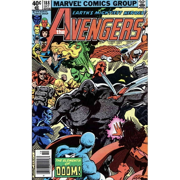 Avengers, The #188 (Newsstand) VF ; Marvel Comic Book