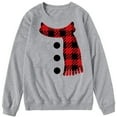 thumbnail image 1 of DPTALR Tenue Parent-Enfant Imprimé de Noël Manches Longues Col Rond Hauts Pull-Over Assorti pour Maman, 1 of 2