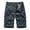 Blue, variant on MELDVDIB Men's Baggy Cargo Shorts Cotton Straight Work Shorts Summer Casual Beach Shorts Athletic Hiking Shorts with Pockets