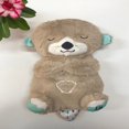 thumbnail image 2 of adjustable Baby Breathing Bear Soothes Otter Plush Doll Toy Music Sleep Companion Acousto-optic Doll Toy Gift, 2 of 5