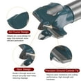 thumbnail image 4 of Uxcell 2 Pieces Forstner Drill Bit 16mm (5/8") Carbide Wood Hinge Hole Opener Hex Shank, 4 of 6