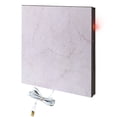 thumbnail image 1 of Calefactor de Panel Ibiza 380w CalorSolar 334CaSol Gris con tonos blancos, 1 of 9