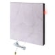 thumbnail image 1 of Calefactor de Panel Ibiza 380w CalorSolar 334CaSol Gris con tonos blancos, 1 of 9