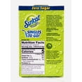 thumbnail image 5 of Sunkist Lemon Lime Drink Mix Singles To Go, 6 ct - Case of 12, 5 of 7