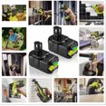 thumbnail image 7 of 2Pack For Ryobi One+ Plus P104 18V 4.0AH Lithium-ion Battery P108 P104 P106 P109, 7 of 7