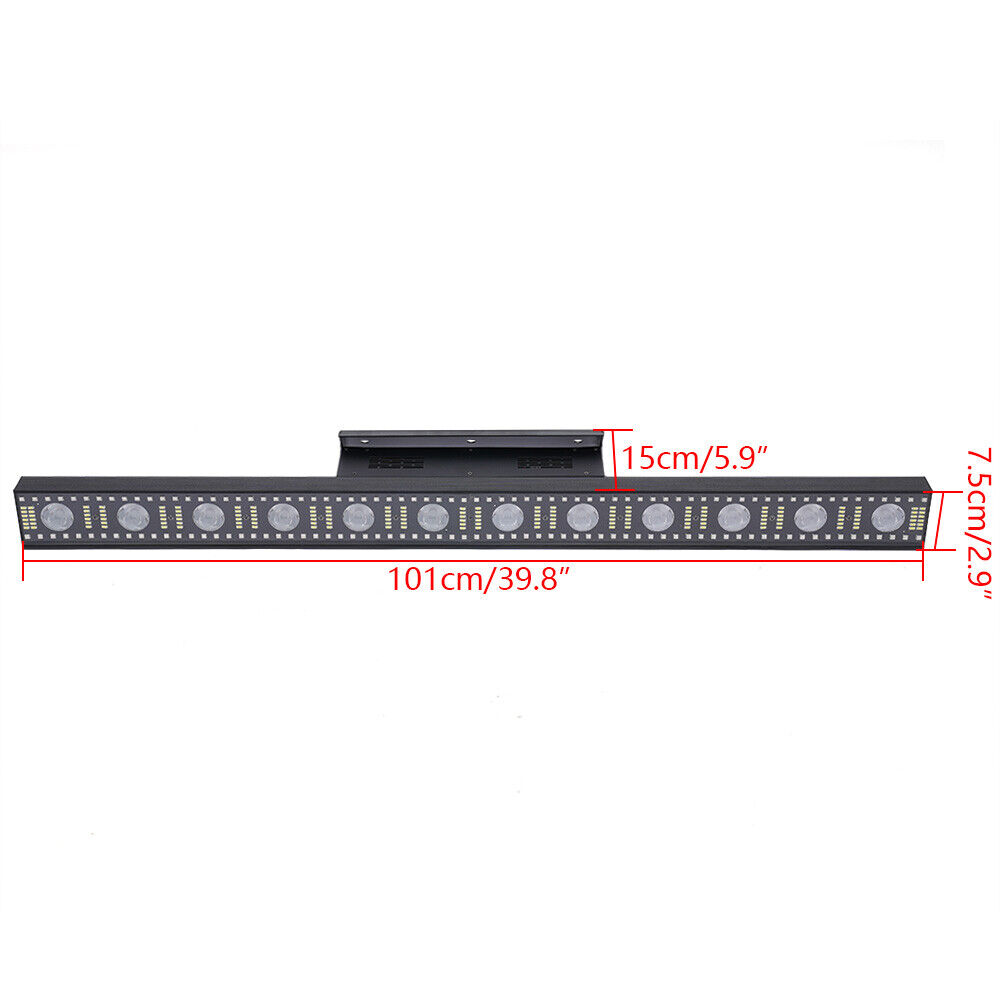 120W RGBW LED Wall Wash Bar Light DMX Stage DJ Disco Bar Light Wash Beam Light