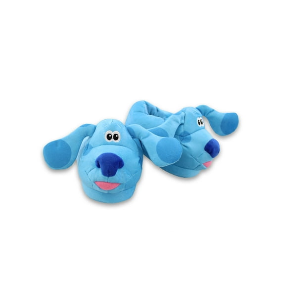 Blue's Clues & You Blue Slip On Plush 3D Toddler Slippers CH89309
