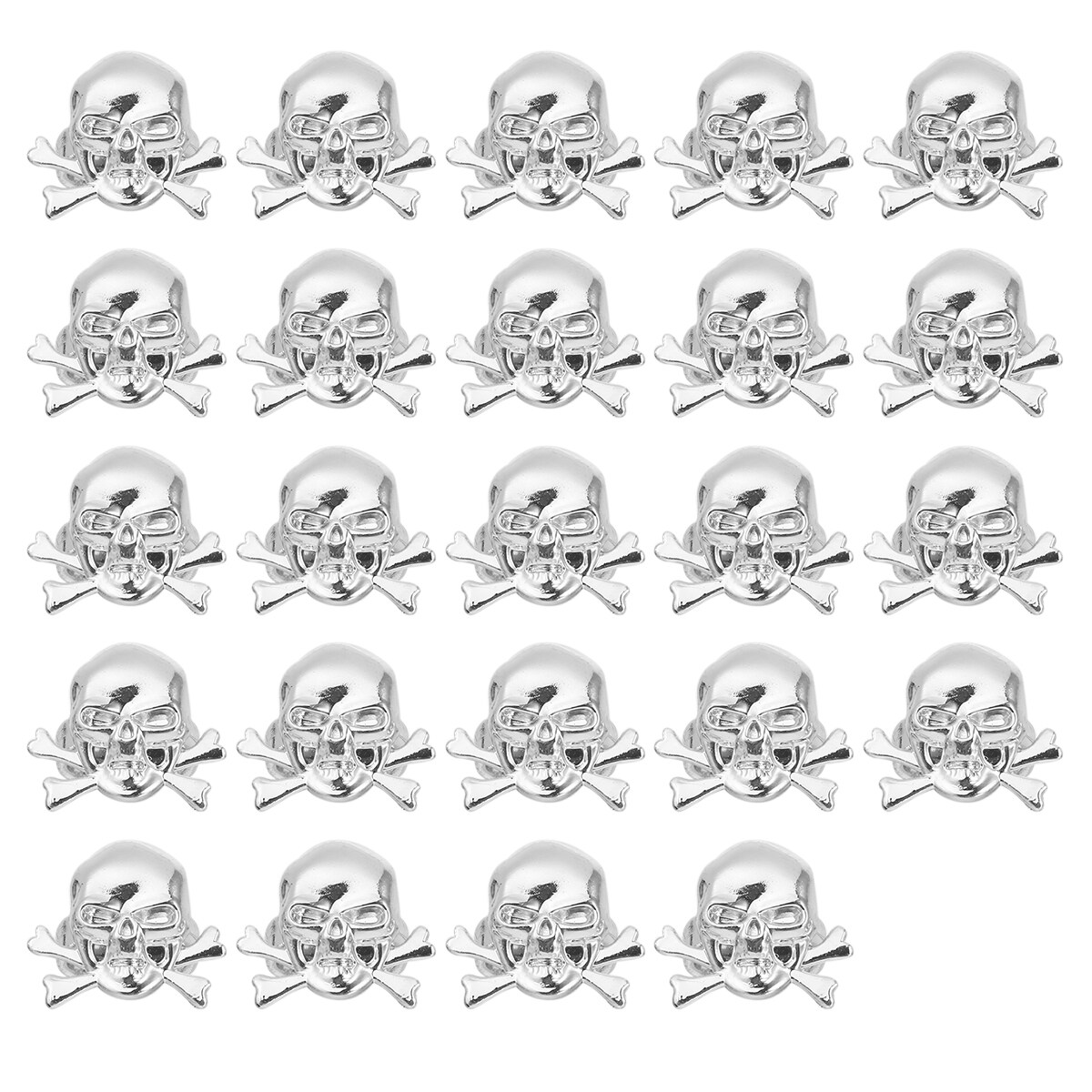 Pirate skull rings 24pcs Halloween Pirate Skull Kid Ring Toy Pirate