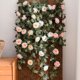 thumbnail image 3 of Guirnalda De Rosas De 2 Uds., 2M, Flores Artificiales, Plantas De Imitación, Enredaderas, Plantas De Simulación, Decoraciones, Hojas, Enredaderas, Decoración Artística Muyoka Hogar, 3 of 7
