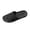Black, variant on Rokment Bathroom Shower Slippers for Women Men Couples Lightweight EVA Quick-Dry Anti Slip Summer Indoor House Home Shoes