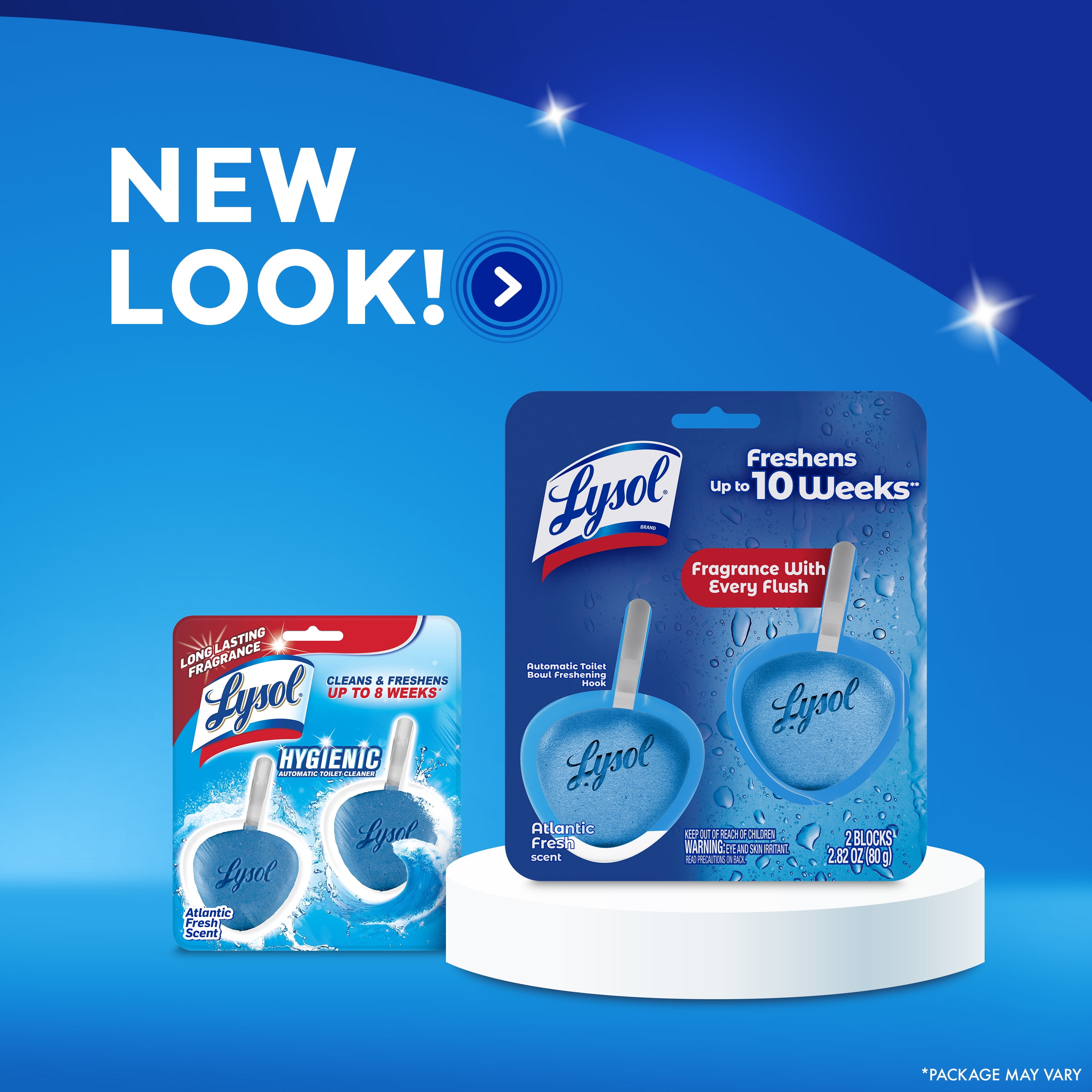Lysol Hygienic Automatic Toilet Cleaner, Deodorizer and Refreshers