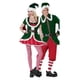 thumbnail image 2 of Disfraz de Papá Noel para hombre y mujer, disfraz de pareja de elfo verde para fiesta de Halloween, disfraces de actuación en el escenario, regalos para amigos, 2 of 5