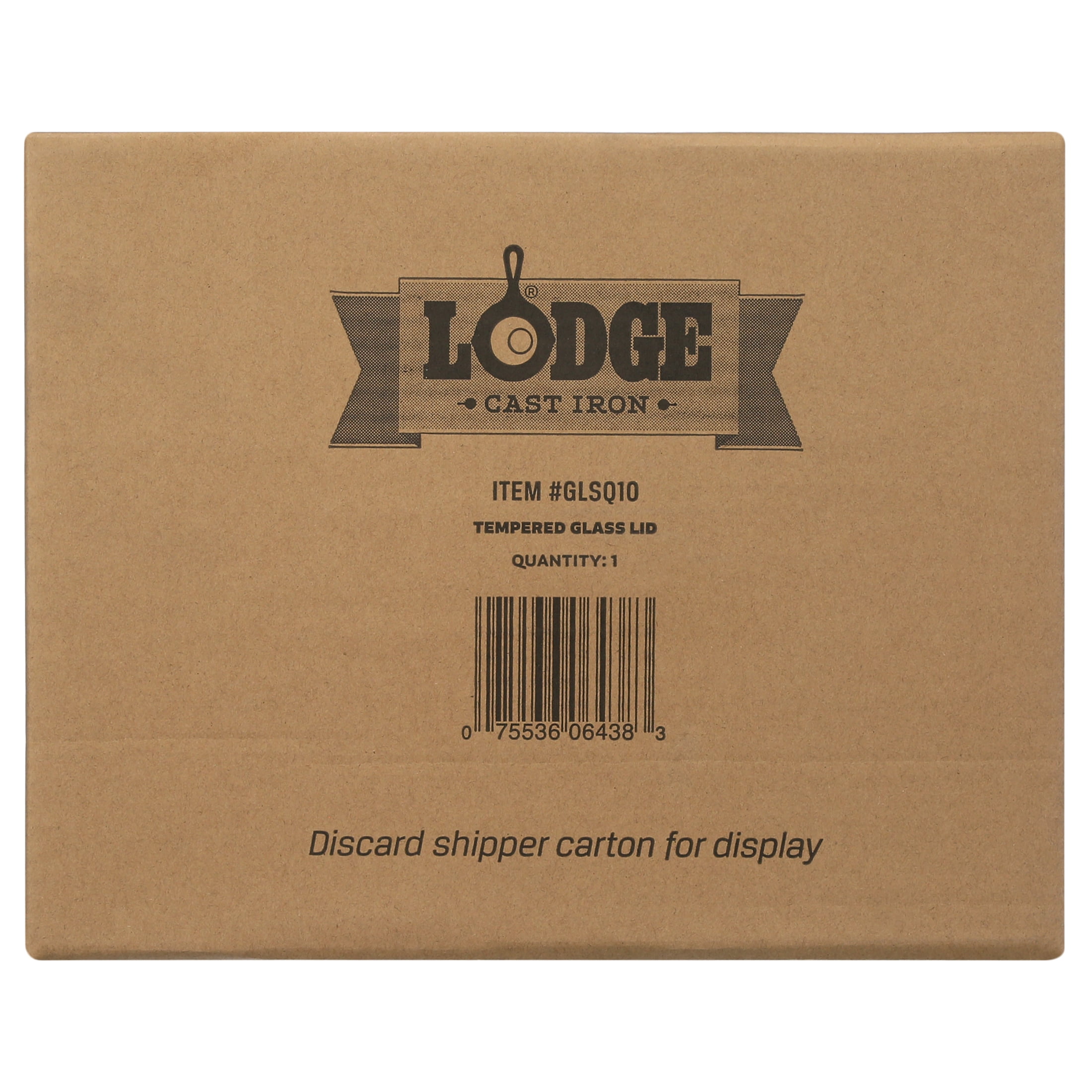 Lodge 10.5 Inch Square Cast Iron Skillet, Fits 10 Inch Square Glass Li –  Atlanta Grill Company