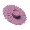 thumbnail image 3 of 4 Tapas De Silicona Para Tazas, A Prueba De Polvo, Creativas, Para Oficina, Hogar, Exteriores, Color Morado, 3 of 8