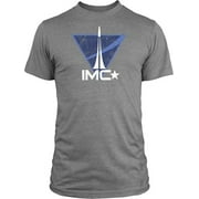 Titanfall Interstellar Manufacturing Corporation Adult Heather Gray T-Shirt