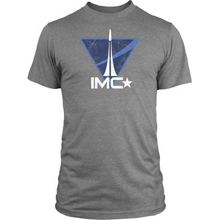 Titanfall Interstellar Manufacturing Corporation Adult Heather Gray T-Shirt