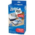 Ziploc Space Bags 6 Count Flat Bags 2 Medium, 2 Large, 2 Extra Large