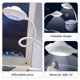 thumbnail image 3 of unbranded USB White Reading Lamp with Bendable Arm for Computer and Laptop Keyboard Lighting, 3 of 8