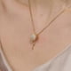 thumbnail image 4 of Chain with pendant rotating sunflower pendant design rotating necklace Xmas, 4 of 5