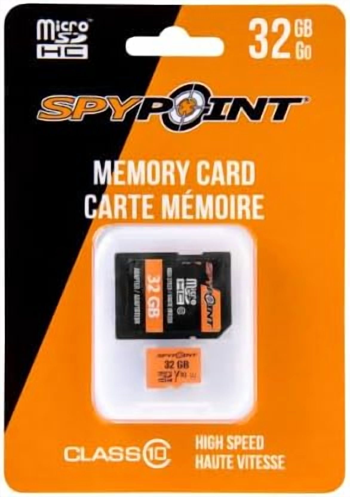 32GB Micro SD Memory Card Trail for Cameras | Adapter Media Storage and Game Designed Used in Hunting Cams (Class 10 Speed)