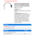 thumbnail image 2 of Engine Coolant Temperature Sensor Connector - Compatible with 2004 - 2012, 2016 Chevy Colorado RWD 2005 2006 2007 2008 2009 2010 2011, 2 of 2