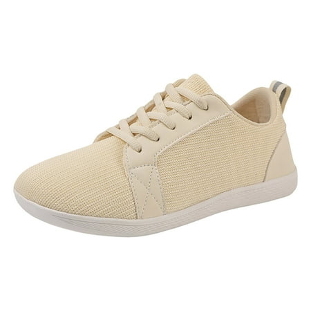 

Clearance Sales Today Deals Prime Ladies Casual Pure Colour Breathable Fly Weave Large Size Flat Casual Shoes Single Shoes Walking Shoes Women s Hiking Shoes
