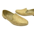 thumbnail image 2 of Men's Jutti For Wedding Traditional Ethnic Mojari Shoes Sherwani Loafers Handmade Gold Embroidery Juti US 11.5 / EURO 44.5, 2 of 5