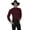 Burgundy, variant on Scully RW217-IVO-XL Rangewear 100 Percent Cotton Mens Holliman Shirt - Ivory- XL