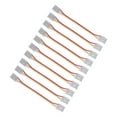 thumbnail image 4 of Kit de Conector de Luz de Tira LED, Conector de Luz de Mazorca de Conexión RÁPIDA CONCEECTOR DE TIRA 3PIN Material de PC Fuerte Diy para la Oficina, 4 of 7