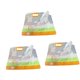thumbnail image 3 of Bolsa sellada dispensadora de Arroz Soledad 3 piezas con asa con tapa y embudo para cereales 15 kilos, 3 of 10