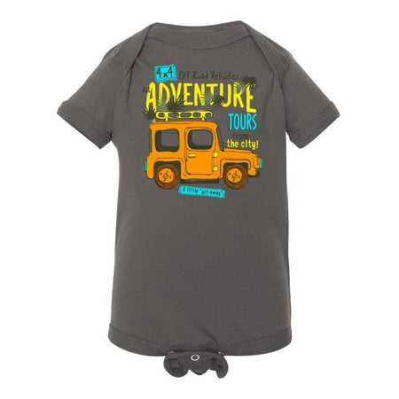 

All Adventure Tours Bodysuit Infant -Image by Shutterstock Newborn