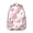 Pink-11, variant on Artistic Tiger Pattern Backpack for Student Jungle Animal Roar Print Bengal Stripes Wild Tribal Face Design for Student School Bookbag