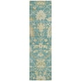 thumbnail image 2 of Addison Rugs Chantille Indoor/Outdoor Traditional Global Teal Washable Runner Rug, 2'3" x 7'6", 2 of 6