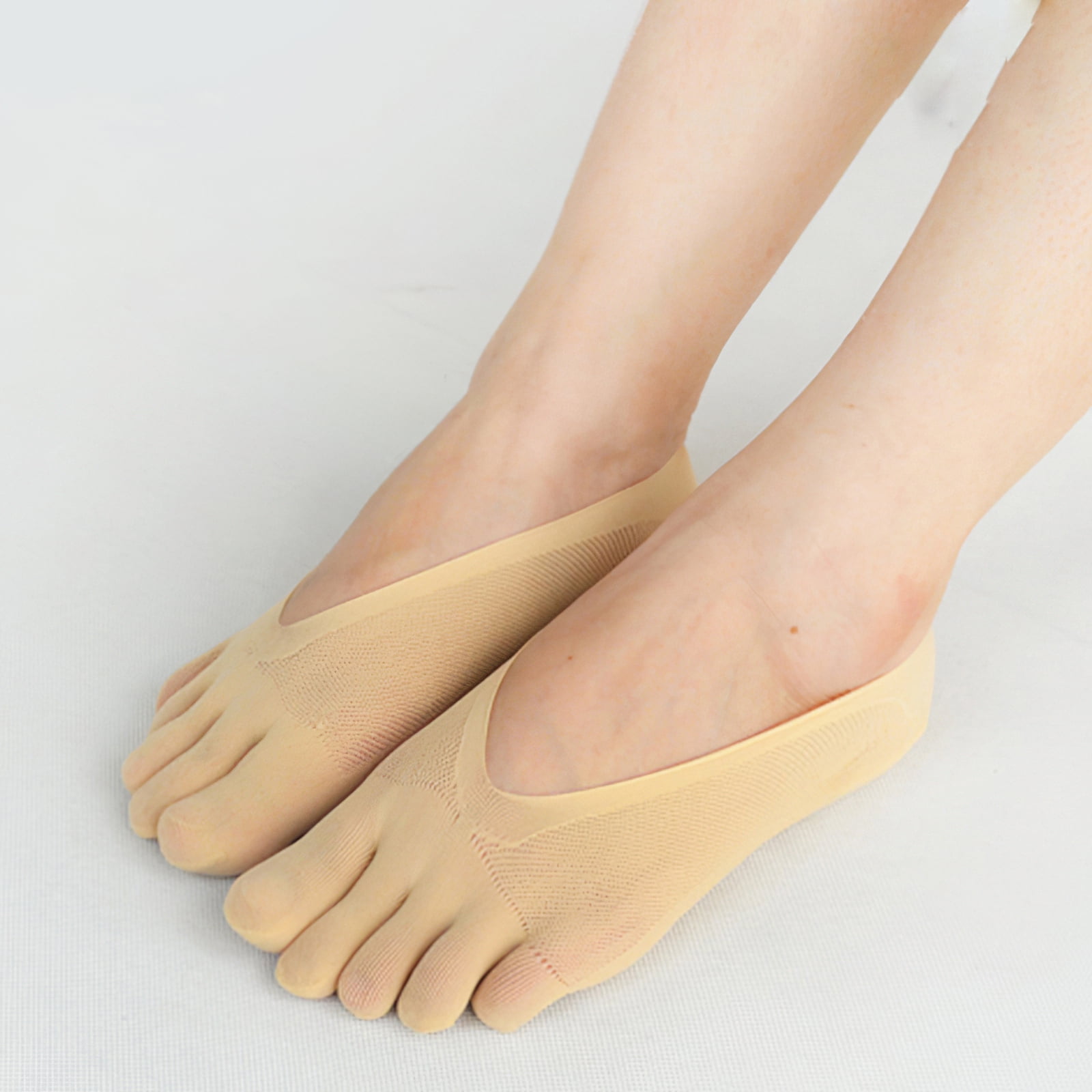 Ortho Toe Compression Socks with Toes Full Toe Yoga Socks DoreenAbe 5 pairs Ortho Toe Compression Socks for Women No Show Full Five Low Cut Finger Liner Split-Toe Five-Finger Socks