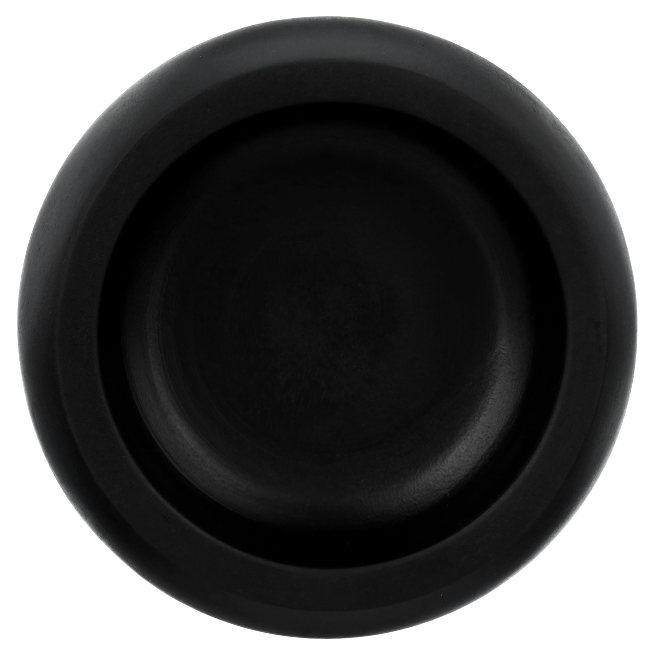 Better Homes & Gardens Small Wood Serving Bowl, Black, 2-pack