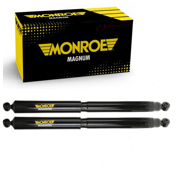 2 pc Rear Shock Absorbers compatible with Ford F-250 Super Duty 2017-2020