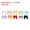 Multicolor, variant on Uxcell 100Pcs Mini Ribbon Bow 1" Mini Fabric Satin Ribbon Flower Bows for Craft DIY Sewing Wedding Birthday Party Multicolor