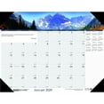 thumbnail image 2 of House of Doolittle B1601716 22 x 17 in. Recycled Mountains of the World Photo Monthly Desk Pad Calendar - 2024 - White, 2 of 3