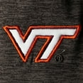 thumbnail image 4 of Men's Colosseum Black Virginia Tech Hokies Down Swing Polo, 4 of 4