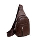 thumbnail image 5 of Mochila cruzada, bolso de pecho, mochila de senderismo, bolsa multiusos con correa, orificio para auriculares, plegable, portátil, nailon resistente, para viajes, para gimnasio,topliu, 5 of 9