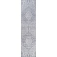 thumbnail image 3 of JONATHAN Y MODERN PERSIAN 2 x 8 Runner Rug, Vintage Medallion - Gray/Ivory, MDP105B-28, 3 of 8