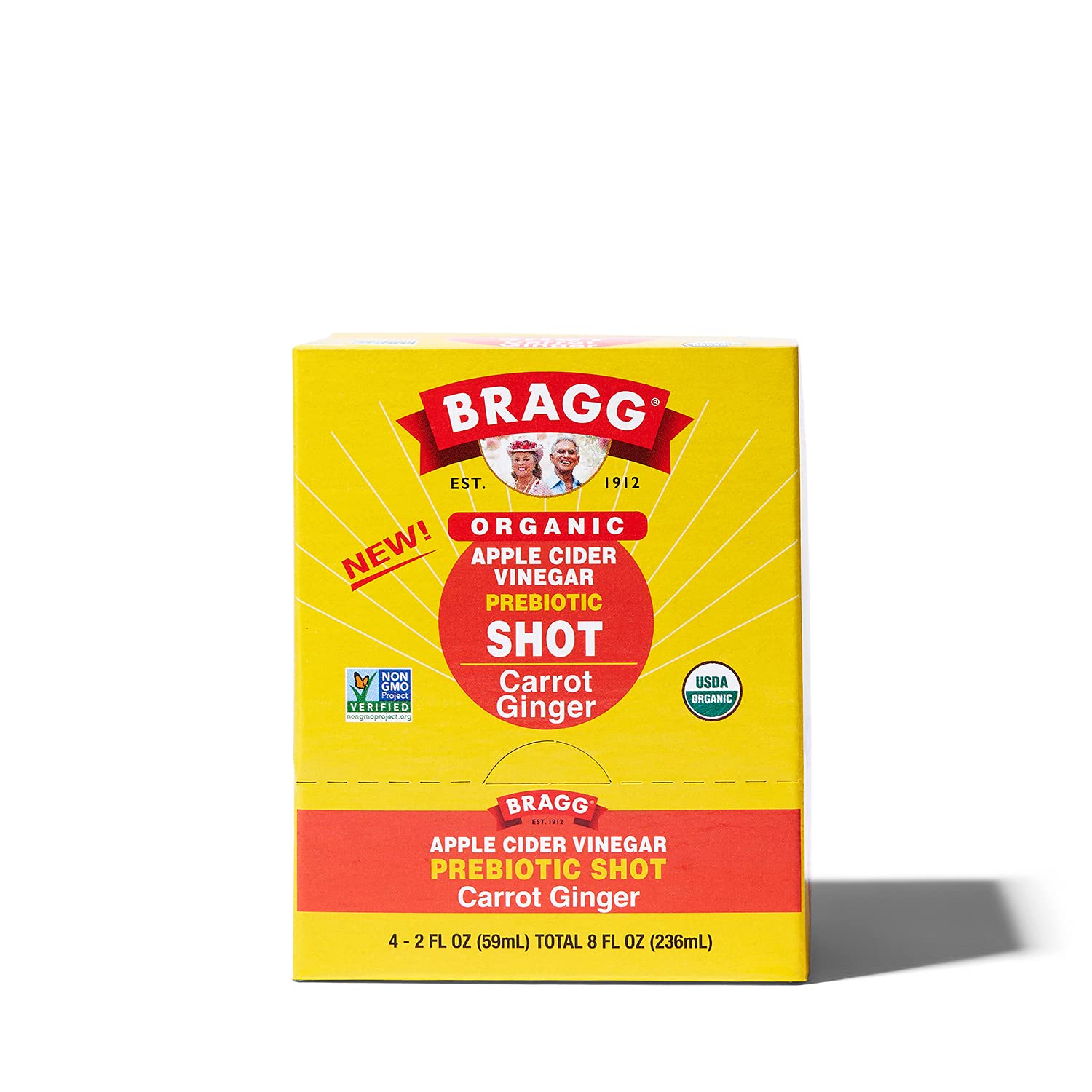 Bragg - Acv Shot Carrot Ginger - Case Of 4-2 Fz - image 3 of 6