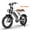 Brown V60 Pro, variant on MOVCAN V60 Pro Series 1500W Electric Bike for Adults, 33MPH, 48V 18.2AH, 40 Mile Range, Dual Hydraulic Brake, 20" Fat Tire, 7-Speed Off-Road Ebike, UL 2849