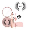 thumbnail image 2 of Pestañas Postizas, Delineador De Ojos Líquido Práctico De Usar Tamaño Compacto Conveniente De Usar Para Maquillaje En El Hogar ANGGREK No, 2 of 7