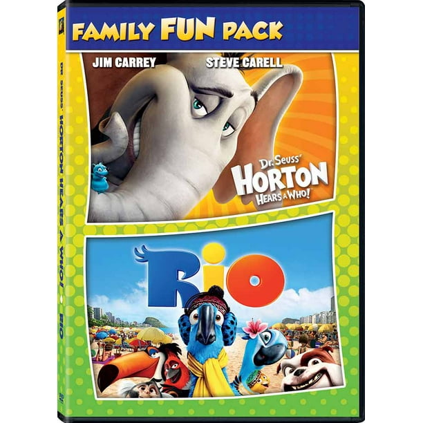 Horton Hears A Who Rio Double Feature Dvd Walmart Com Walmart Com