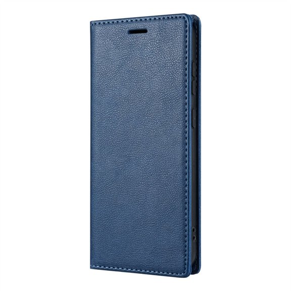 Leather Wallet Pixel 7 Case (Blue) Magnetic Folio Card Slot Holder Flip Kickstand Shockproof Cover