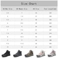 thumbnail image 5 of YOURDIARY Womens Mens Ankle-High Waterproof Hiking Boots Outdoor Lightweight Hiking Shoes Trekking Trails, 5 of 9